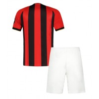 Camisa de Futebol OGC Nice Equipamento Principal Infantil 2024-25 Manga Curta (+ Calças curtas)